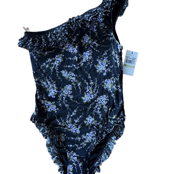 Michael Kors Collection One Shoulder Swimsuit - Picture 4 of 6